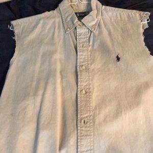 Ralph Lauren Sleeveless Button-Down